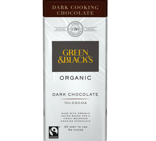G&B 70% Cooking Dark Chocolate Bar - 150g