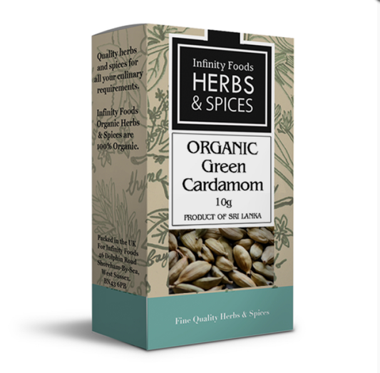 Organic Green Cardamom Pods 10g