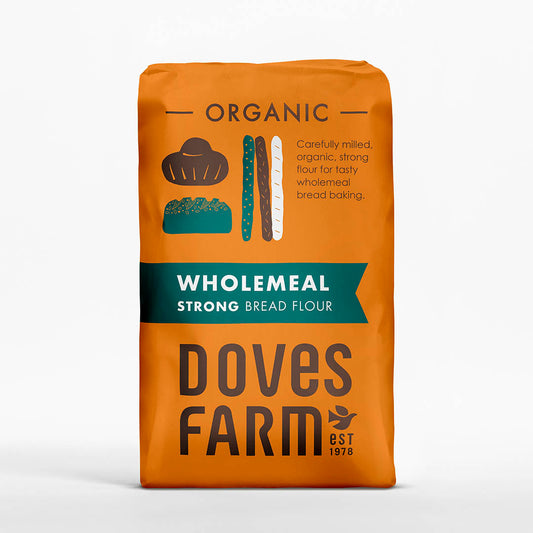 Organic Wholemeal Strong Bread Flour 1.5kg